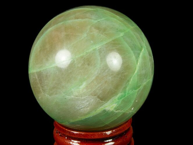 Polished Garnierite Sphere - Madagascar #78984